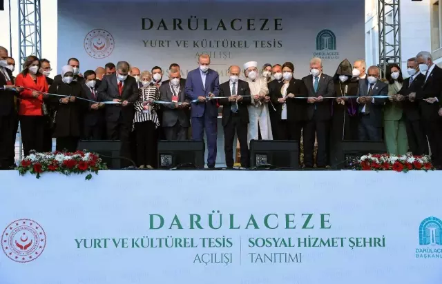 Bakan Derya Yanık, Darülaceze'deki açılış ve tanıtım töreninde konuştu Açıklaması