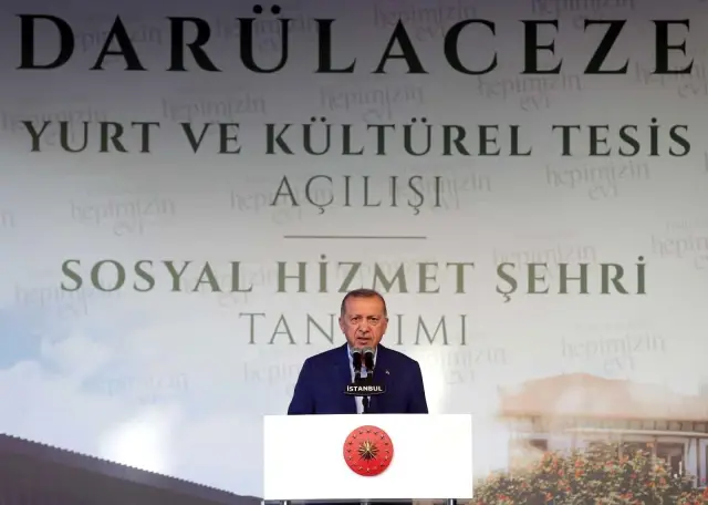 Bakan Derya Yanık, Darülaceze'deki açılış ve tanıtım töreninde konuştu Açıklaması
