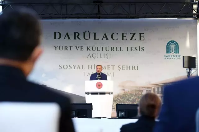 Bakan Derya Yanık, Darülaceze'deki açılış ve tanıtım töreninde konuştu Açıklaması