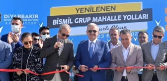 Diyarbakır Valisi Karaloğlu, Bismil'de yapımı tamamlanan 30 kilometrelik grup mahalle yollarının açılışını yaptı