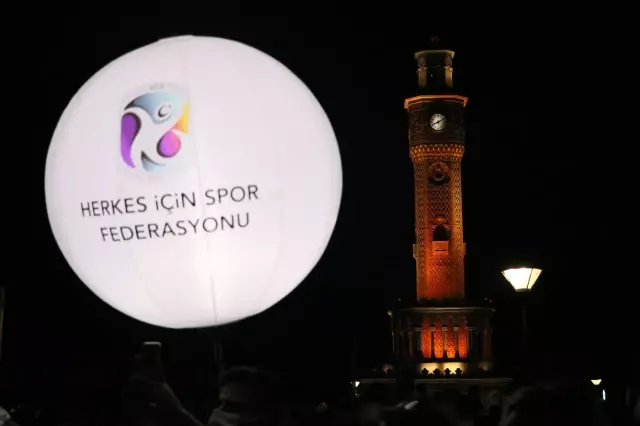 İzmir'de Avrupa Spor Haftası etkinliği düzenlendi