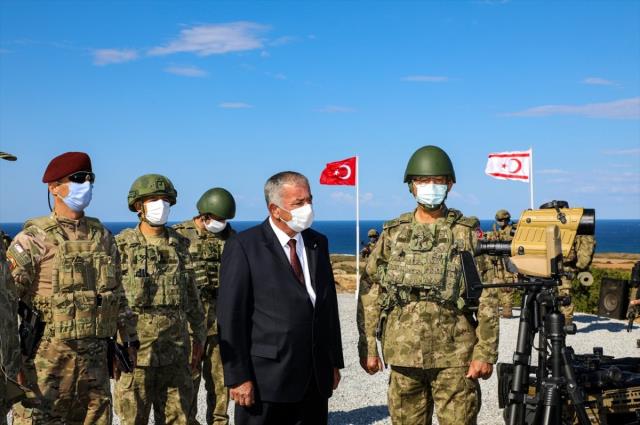Manzaralar bugün paylaşıldı! Türkiye ve KKTC'nin birlikte gerçekleştirdiği tatbikattan dikkat çeken kareler