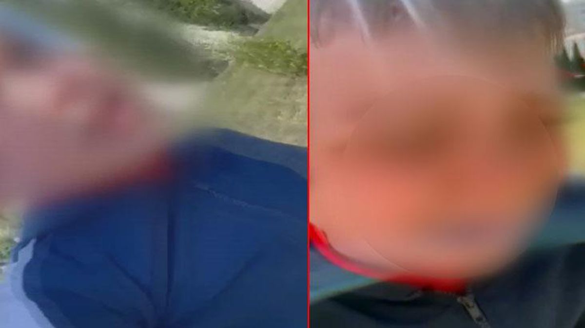 Oğluyla kavga eden çocuğu okul bahçesinde yakalayıp tehditler savurdu! Vicdansız kadın bir de o anları kayda aldı