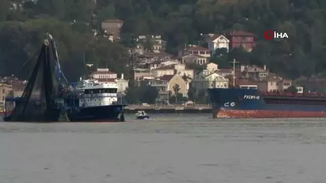 Yeniköy açıklarında iki yük gemisi çarpıştı