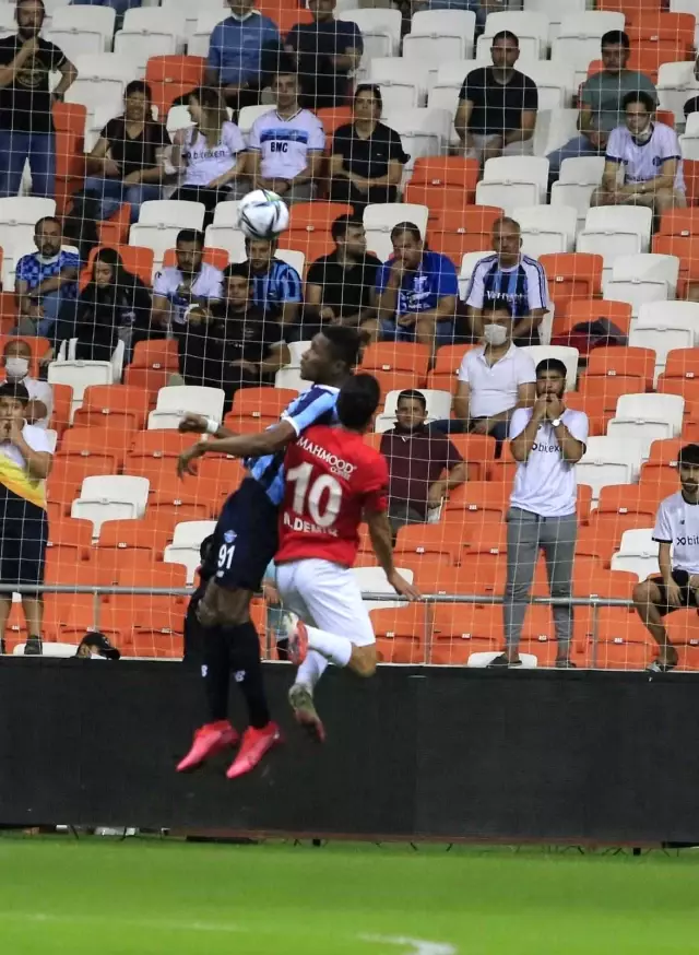 Süper Lig: Adana Demirspor: 1 - Gaziantep FK: 0 (İlk yarı)