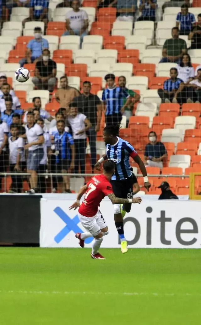 Süper Lig: Adana Demirspor: 1 - Gaziantep FK: 0 (İlk yarı)