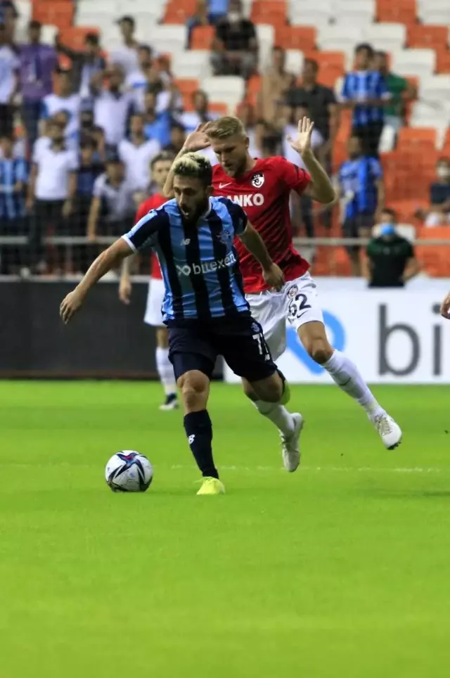 Süper Lig: Adana Demirspor: 1 - Gaziantep FK: 0 (İlk yarı)