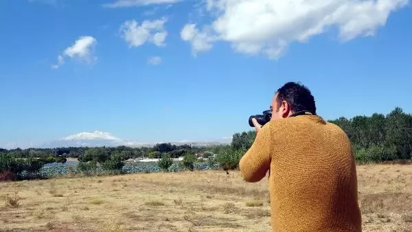 SÜPHAN DAĞI ZİRVESİ, BEMBEYAZ OLDU