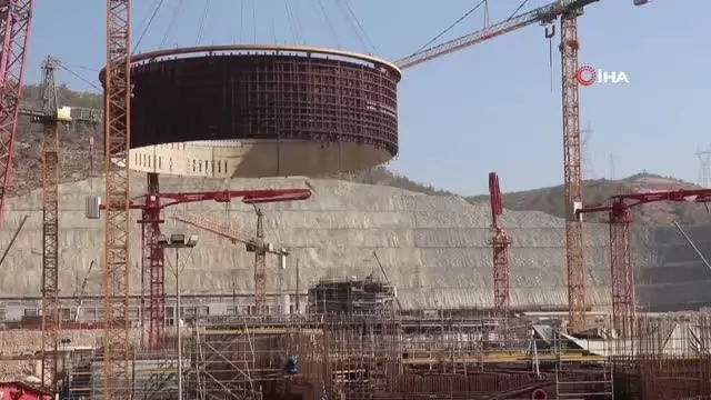 Akkuyu Nükleer Güç Santrali'nde çalışmalar devam ediyor
