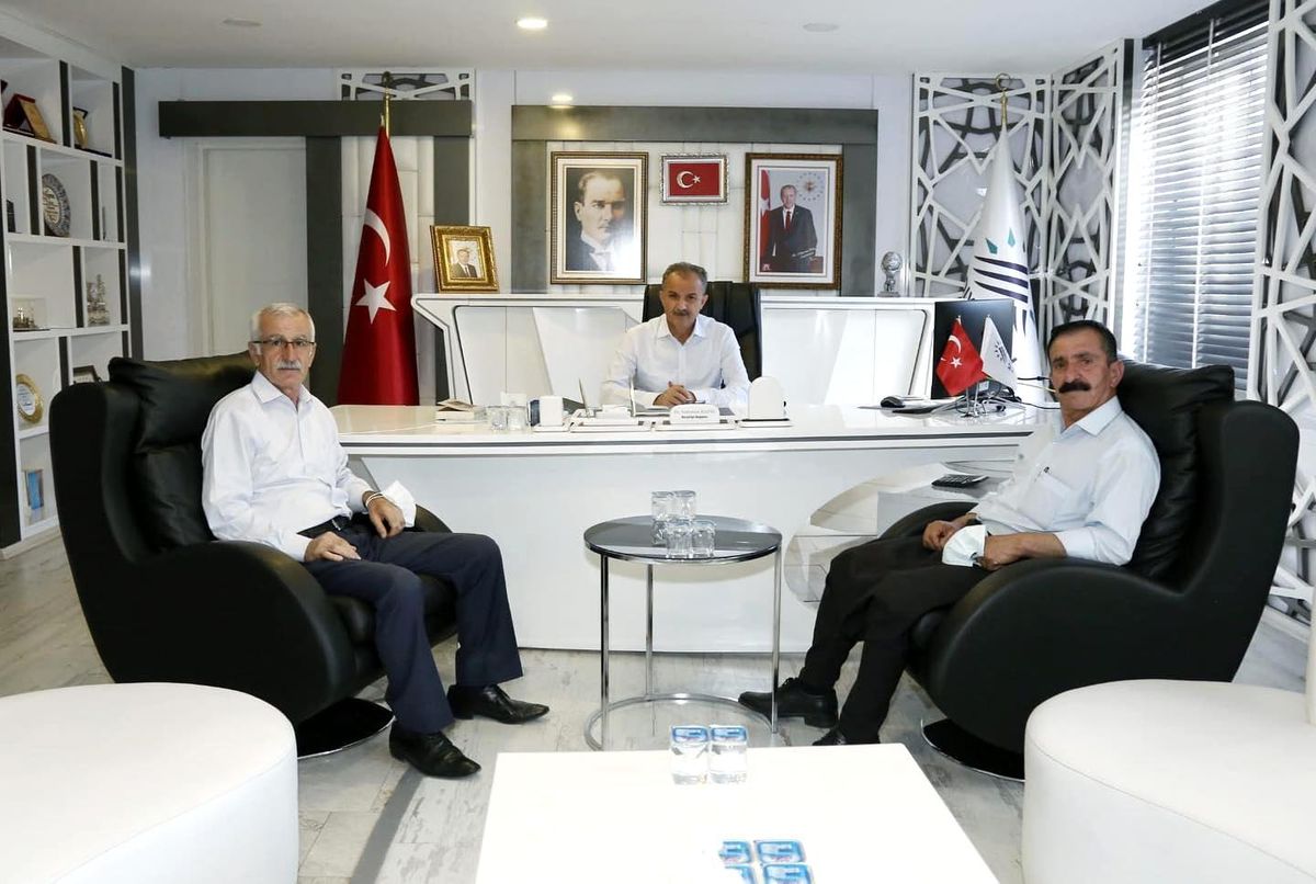 Alevi Kültür Derneği Başkanı Tanrıverdi'den Başkan Kılınç'a ziyaret