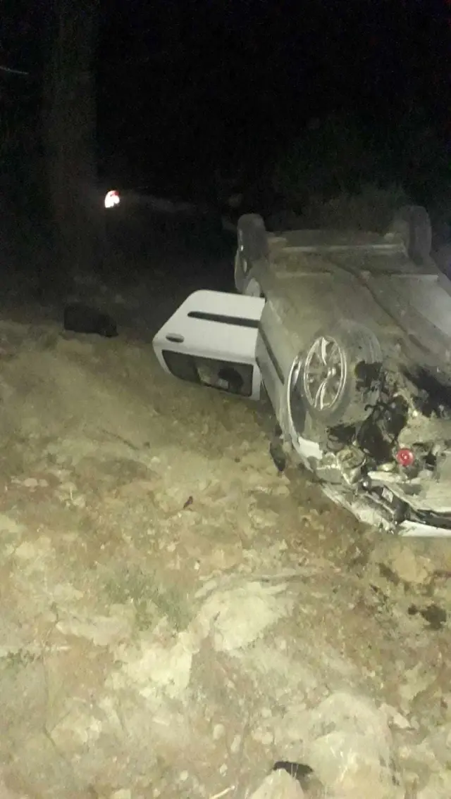 Son dakika: Antalya'da otomobil şarampole devrildi: 1 ölü, 4 yaralı