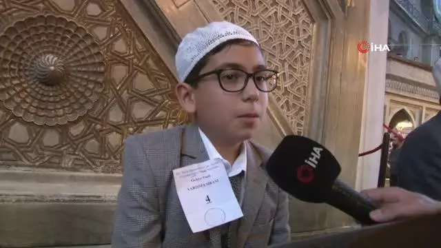 Ayasofya-i Kebir Cami-i Şerifi'nde Kur'an-ı Kerim'i Yüzünden Güzel Okuma yarışması düzenlendi