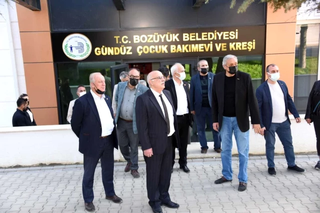 Lider Bakkalcıoğlu belediye tesislerini tanıttı