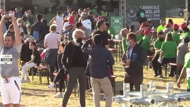 ÇANAKKALE - Uluslararası Gelibolu Maratonu koşuldu