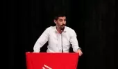 CHP Denizli Gençlik Kolları Başkanı Tugay Odabaşıoğlu'ndan skandal sözler: Makamına Erdoğan'ın resmini asanın kafasını kırarız