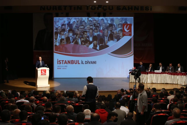 Fatih Erbakan attended the Istanbul Provincial Council Meeting of his departments