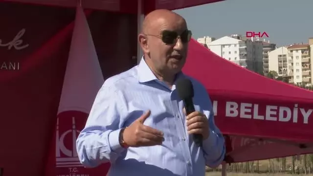 Keçiören'de ata tohumunun mahsulleri hasat edildi