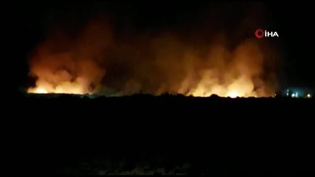 Kırıkhan'da ormanlık alanda yangın