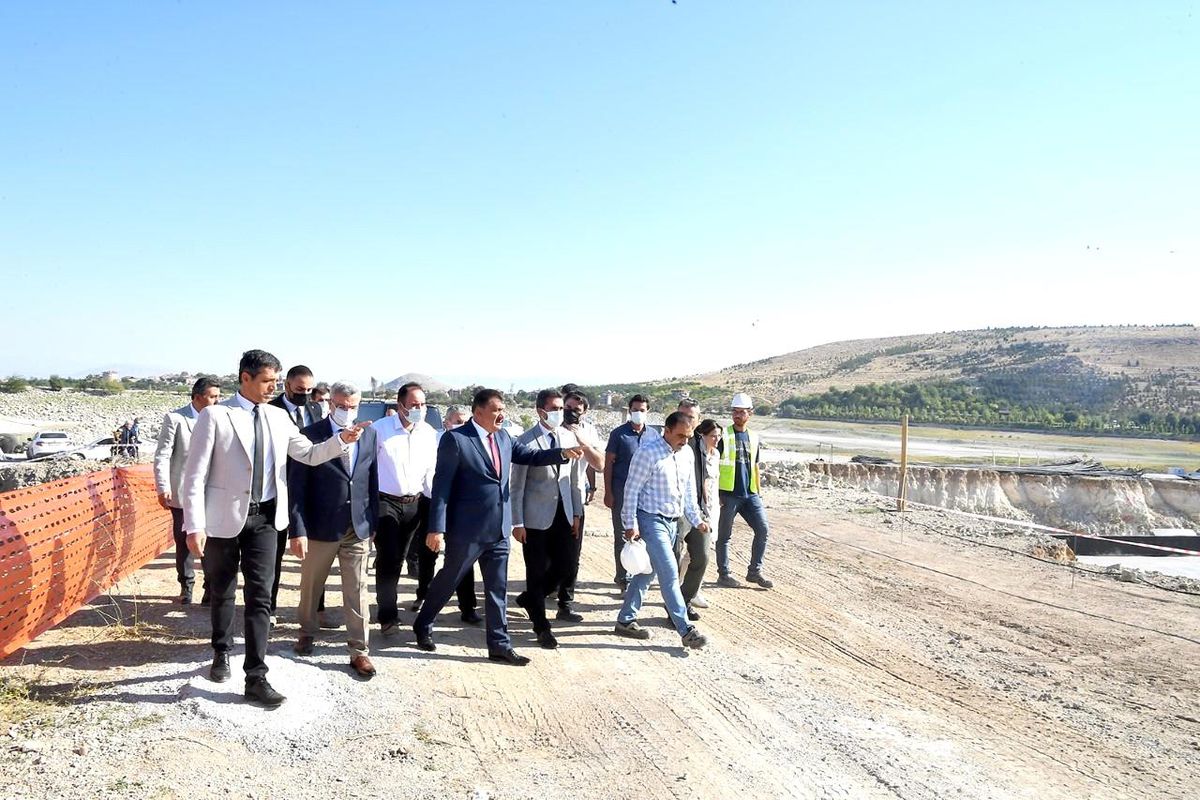 Orduzu Spor Kompleksi'nde çalışmalar devam ediyor