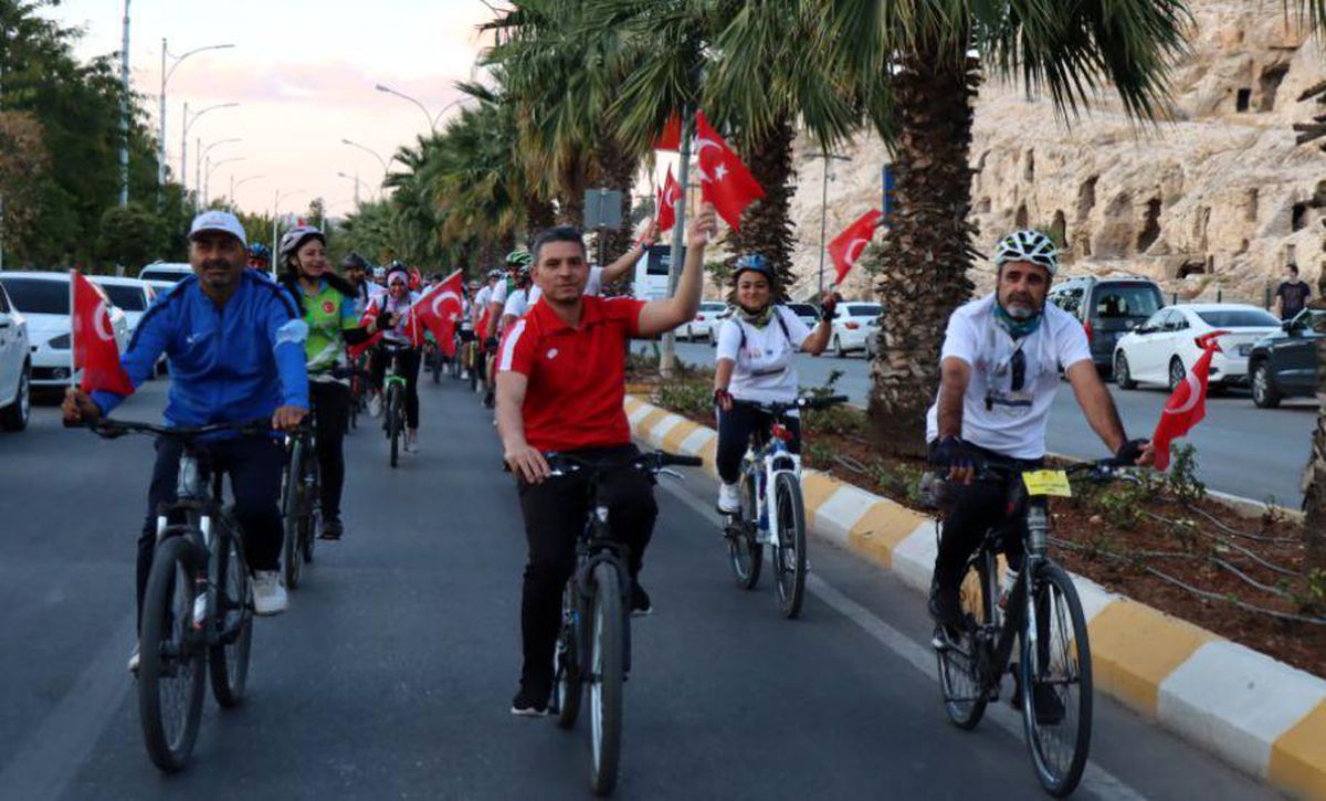 Şanlıurfa'da Farkındalık İçin Pedal Çevirdiler