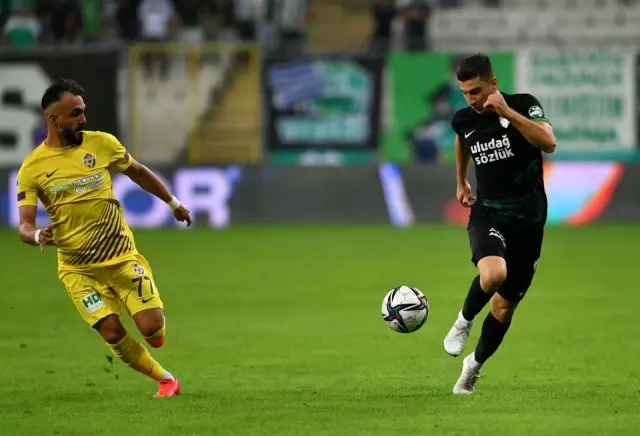 TFF 1. Lig: Bursaspor: 0 MKE Ankaragücü: 4
