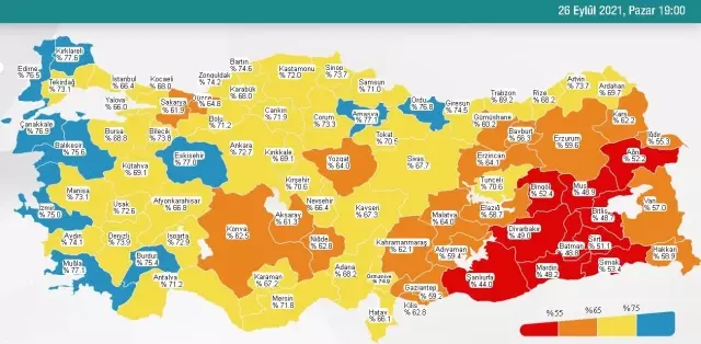 27 Eylül Pazartesi 2021 korona tablosu… Bugünkü corona vaka sayısı açıklandı! 27 Eylül koronavirüsten kaç kişi öldü?