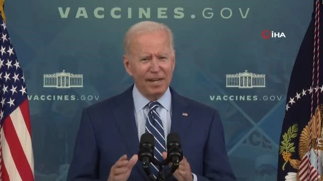 ABD Lideri Biden 3'üncü doz Covid-19 aşısını oldu