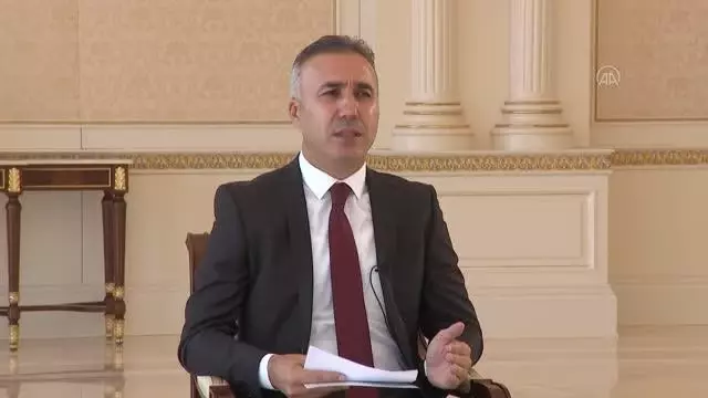 Son dakika haber: Azerbaycan Cumhurbaşkanı, 2. Karabağ Savaşı'nın 1. yılında AA'ya konuştu (1)