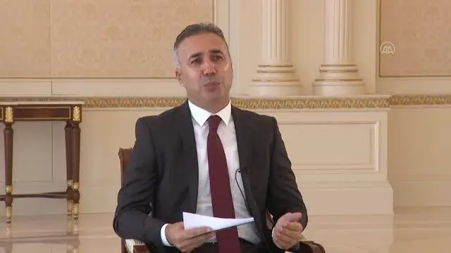 Son dakika haber: Azerbaycan Cumhurbaşkanı, 2. Karabağ Savaşı'nın 1. yılında AA'ya konuştu (1)