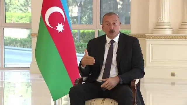 Azerbaycan Cumhurbaşkanı Aliyev'den, İran'ın sınırdaki askeri tatbikatına tepki (1)