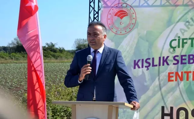 Bafra'da tarla okulu çalışması