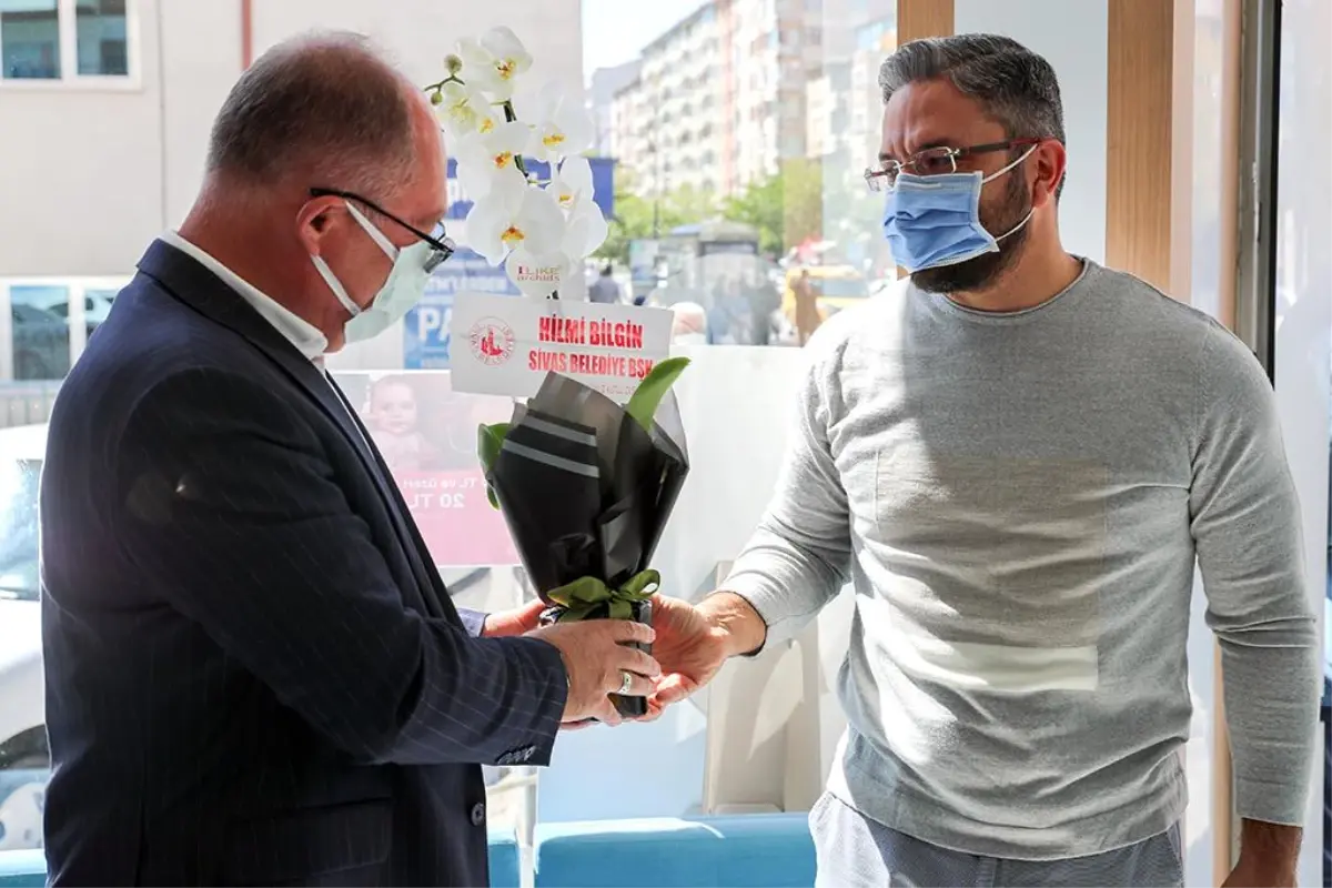 BAŞKANIMIZ BİLGİN, ECZACILARI UNUTMADI...