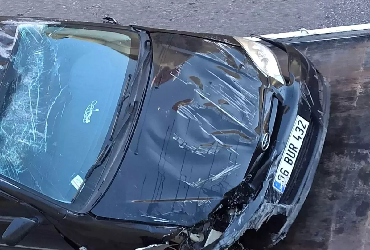 Başkent'te trafik kazası; 1 yaralı