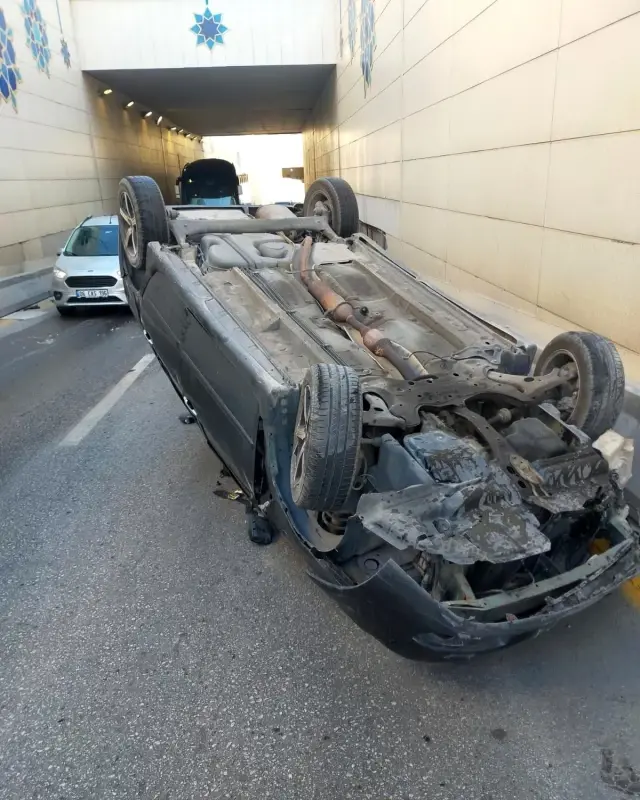 Başkent'te trafik kazası; 1 yaralı