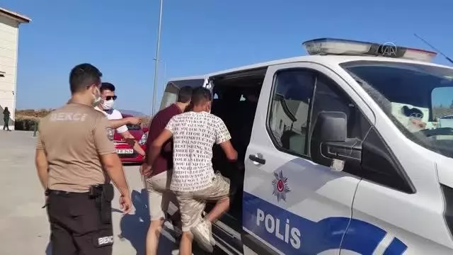 Datça'da 6 düzensiz göçmen yakalandı