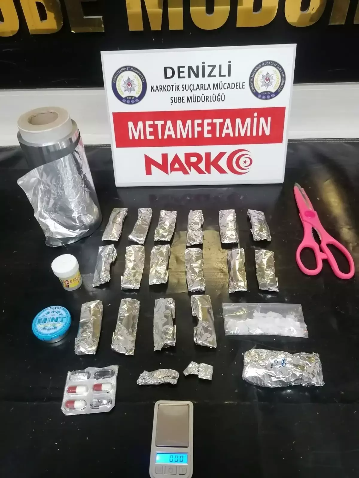 Denizli'deki uyuşturucu operasyonunda 8 kişi tutuklandı