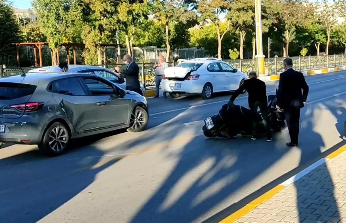 Elazığ'da zincirleme trafik kazası : 1 yaralı