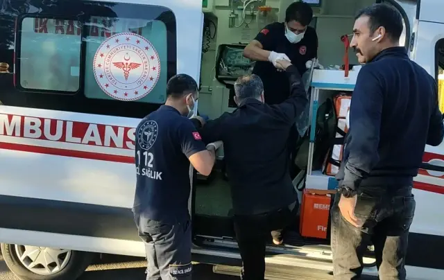 Elazığ'da zincirleme trafik kazası : 1 yaralı