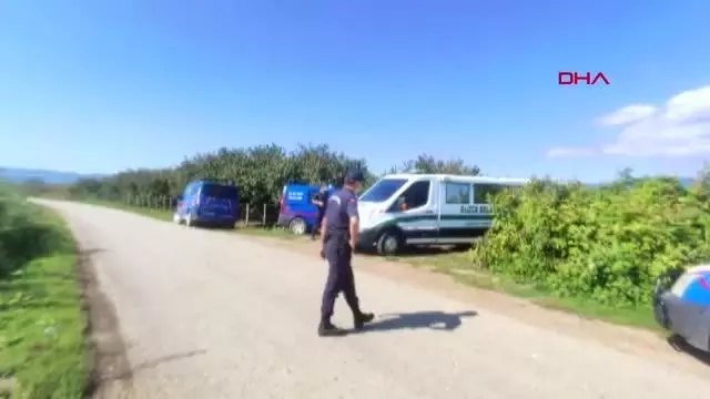 FINDIK BAHÇESİNDE ÖLÜ BULUNDU