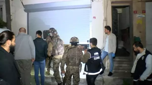 İSTANBUL'DA UYUŞTURUCU OPERASYONU; ÇOK SAYIDA GÖZALTI VAR