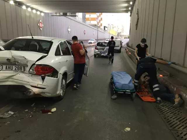 Son dakika haberi | Zincirleme trafik kazasında 2 kişi yaralandı
