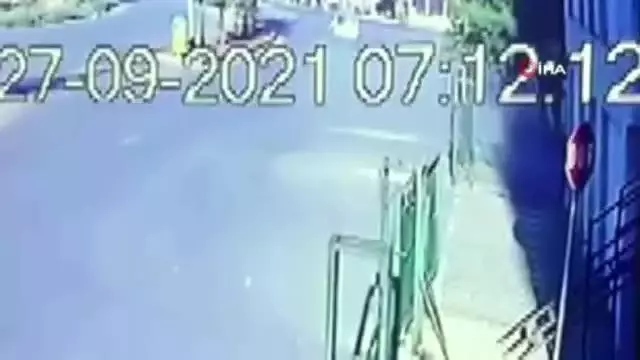 Önce çarptı sonra sürükledi