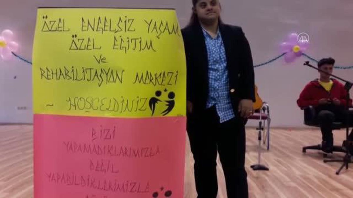 Özel gereksinimli çocuklar için etkinlik düzenlendi