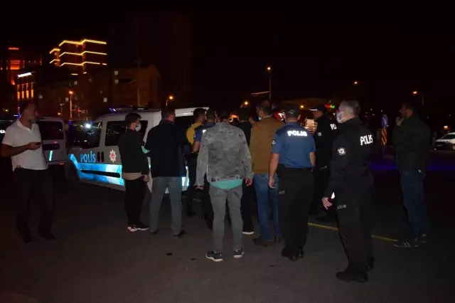 Polis merkezine gitmemek için intihara kalkışan genç biber gazı ile etkisiz hale getirildi