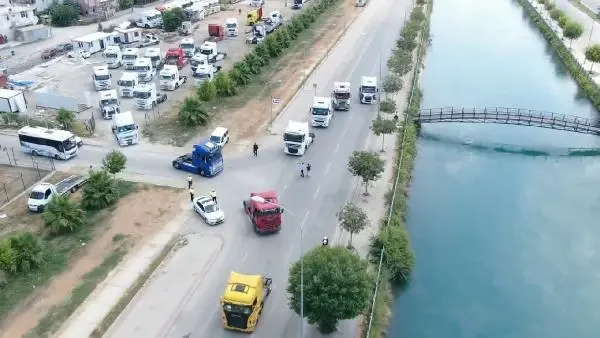 TIR ŞEBEKESİ ÜYELERİ, ARAÇLARI 'TEKER', HASAR KAYDINI 'ÇEREZ' OLARAK ŞİFRELEMİŞ