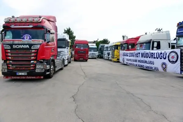 TIR ŞEBEKESİ ÜYELERİ, ARAÇLARI 'TEKER', HASAR KAYDINI 'ÇEREZ' OLARAK ŞİFRELEMİŞ