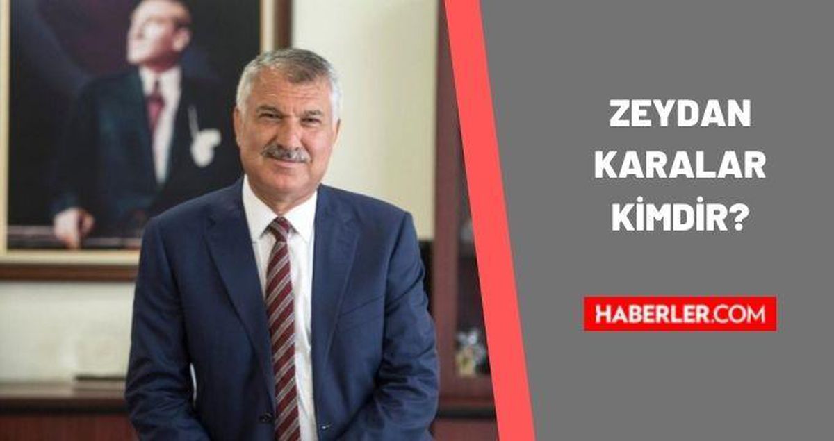 Zeydan Karalar kimdir? Adana Büyükşehir Belediye Başkanı Zeydan Karalar kaç yaşında, nereli? Zeydan Karalar biyografisi!