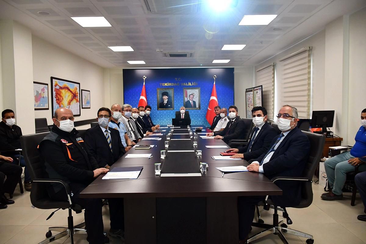 AB-Modex Saha Tatbikatı toplantısı yapıldı