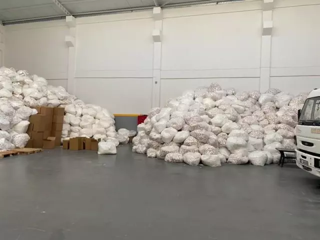 Adana'da 263 milyon 400 bin makaron ele geçirild