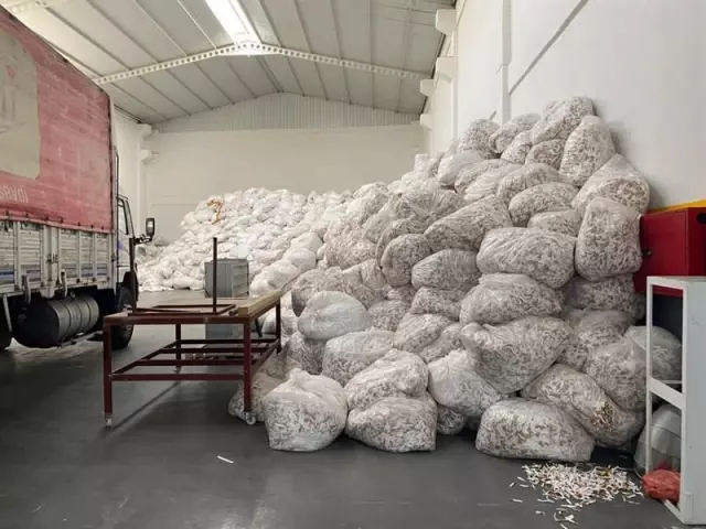 Adana'da 263 milyon 400 bin makaron ele geçirild